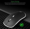 Silent Wireless Mouse 2.4 Ghz Computer Mouse Mini Mause Wireless Ergonomic Mice Noiseless Button Usb Mouse For Pc Laptop