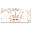 Pink Unicorn Poster Nursery Quotes Art Wall Canvas Print Painting Nordic Style Decorative Picture Baby Girl Bedroom Decoration