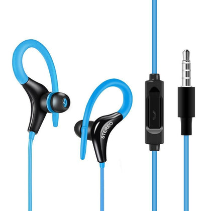 GSDUN 678 Earphone Headphones 3.5mm Jack Hifi Stereo Bass Music Headset Sport Running Earbuds with Microphone for mobile phones