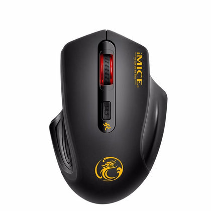 iMice USB Wireless Gamer Mouse 2000DPI Optical Mouse 4 Buttons 2.4G Receiver Ergonomic Design Gaming Mice For Laptop Computer