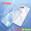 Luxury Clear Soft TPU Case For iPhone 11 Pro Max 7 8 6 6s Plus 7Plus 8Plus X XS MAX XR Transparent Phone Case For 5 5s SE 6sPlus