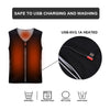 2019 Upgraded Men Outdoor Usb Infrared Heating Vest  Winter Carbon Fiber Electric Thermal  Waistcoat Adjustable Temperature