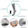 Rechargeable Electric Heating Warm Socks Adjustable Temperature Lithium Battery Infrared Sport Socks For Unisex Foot Warmer