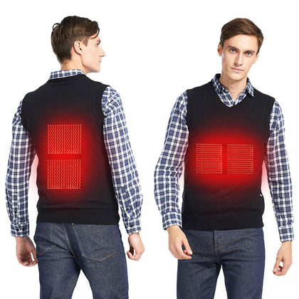 Heating Vest Washable Usb Charging Heating Three-Speed Temperature Maximum Temperature Up To 47 °c Outdoor Camping Hiking  Golf