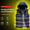 Winter New Intelligent Temperature Control Heating Vest USB Charging Heating Vest Three-speed Heating куртка с подогревом