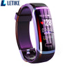 Letike GT101 Smart watch men Bracelet real-time monitor heart rate & sleeping best Couple Fitness Tracker pink fit women