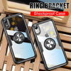 Luxury Shockproof Soft Holder Case On The For iphone X XR XS Max Full Cover For iphone 6 6s 7 8 PLus Magnetic Ring Bracket Case