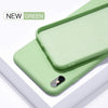 Original Liquid Silicone Luxury Cases For Apple iPhone Brand 6 6S 7 8 Plus X XS Max XR Cover i Phone 8Plus 7Plus 5 5S SE 4 Funda