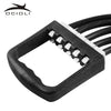Portable Indoor sports Supply Chest Expander Puller Exercise Fitness Resistance Elastic Cable Rope Tube Yoga 5 Resistance Bands