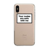 Positive Good Vibe Happy Trust Funny Quote Soft Phone Case Cover For iPhone 11 Pro 7Plus 7 6 6S 8 8Plus X XS Max