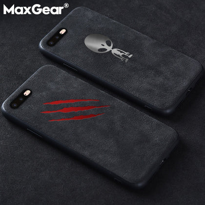 Suede Fur Phone Case For iPhone XS MAX XR X 6 6S 7 8 Plus Ultra Thin Shockproof Matte Leather TPU iPhone 11 Cover Fundas Capa