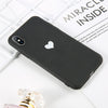 USLION Soft TPU Luminous Phone Cases For iPhone 7 8 6s Plus Glow Ultrathin Cover Couples Love Heart Case For iPhone 11 Pro 7Plus