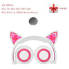Yijee Cat Ear Led Headphones With Led Flashing Glowing Light Headset Gaming Earphones For Pc Computer And Mobile Phone
