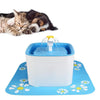 2.5L Automatic Cat Water Fountain Electric Water Fountain Dog Cat Pet Drinker Bowl Pet Blue Drinking Fountain Uk/Eu/Us/Au Plug
