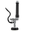 Xueqin Black Commercial Kitchen Pull-Out Pre-Rinse Faucet Tap Spray Head Sprayer With Stainless Steel Flexible Hose