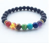 New 7 Chakla Healing Balance Beads Bracelet Yogas Life Energy Bracelet Lovers Casual Jewelry
