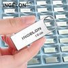 Ingelon 50pcs/Lot Bulk USB Drive 16gb 32gb 64gb 128gb Metal usb2.0/3.0 8GB 4GB Custom Pendrive Wholesale offers with free ship