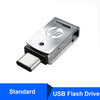 New Arrival 2019 HP usb flash Pendrive 32gb 64gb 128gb cle usb 128 go OTG Type C USB3.1 DIY Logo DJ MUSIC Pen Drive Dropshipping