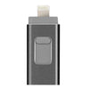 BRU USB Flash Drive for iPhone XR/8/7/7Plus/6/6s/5/SE ipad External Storage 8G16G32G64G128GB256GB Pendrive OTG USB Memory stick