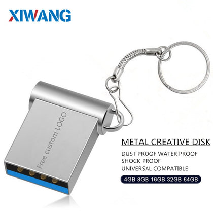 Mini USB 3.0 32GB 64GB Real capacity usb flash drive 128GB pendrive 16GB 8GB pen drive u disk flash memory stick free shipping