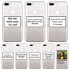 Positive Vibe Phone Case Silicone For Apple iPhone 6 S 6S 7 8 X XR XS Max Funny Quote Text Mona Soft Back Cover For iPhone 8 7 6S 6 S Plus