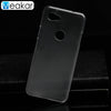 Matte Plastic Coque Cover 5.0For Google Pixel Case For Google Pixel 1 2 3 3A 4 XL Phone Back Coque Cover Case