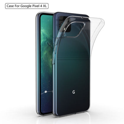 100Piece/Lot Transparent TPU Case For Google Pixel 4 XL 4XL Phone Ultra-thin Silicone Cases Coque Fundas Capa Pixel4 Pixel4XL