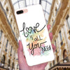 Positive Good Vibe Only Love Happy Trust For Xiaomi Redmi Note 2 3 3S 4 4A 4X 5 5A 6 6A Pro Plus Soft TPU Phone