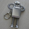 Metal USB 2.0 8/16/32/64GB Robot USB Flash Drive 128GB 512GB Creativo Pendrive 2TB 1TB Memory Stick Pen Drive 64GB Cool Gift 2.0