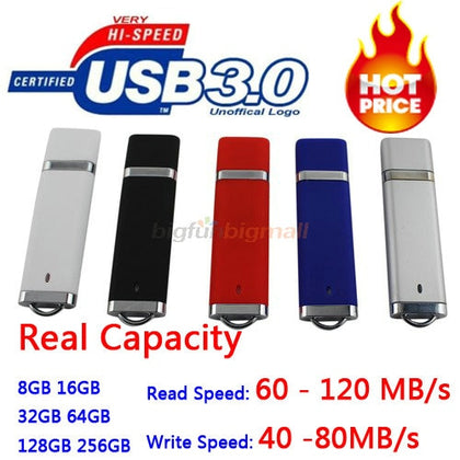 Classic USB 3.0 USB Flash Drive 512GB 256GB Pen Drive 64GB 2TB Pendrive 64 GB USB Stick 128GB Disk On Key 16GB Gift Gifts