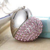 Pink Heart Jewelry Gadget Gift Pendrive 2tb 1tb Memoria Usb Key Cle Usb Flash Drive 64gb 128gb Pen Drive 32GB 16GB 8GB Pendriver