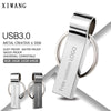 usb flash drive 3.0 silver Metal pendrive 128GB 64GB 32GB 16GB 8GB 4GB memoria flash pen drive memory usb bracelet key Free LOGO
