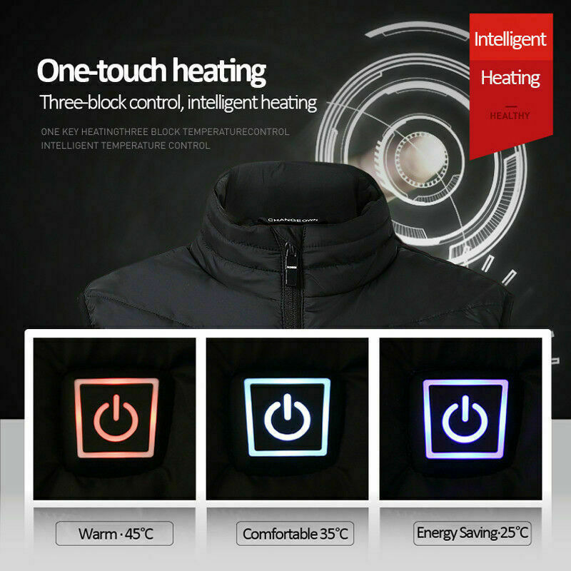 Premium Heated Vest | Electric Thermal Jacket (Unisex)