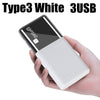 900000mAh Power Bank UltraThin Dual USB Portable External Battery Backup Charger