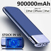 New 900000mAh Power Bank Portable External Battery Huge Capacity Fast Charger
