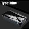900000mAh Power Bank UltraThin Dual USB Portable External Battery Backup Charger