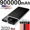 2019 New Portable External Battery Huge Capacity Power Bank 900000mAh Charger