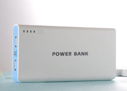 50000mah External Power Bank Backup Dual USB Battery Charger For Cell Phone